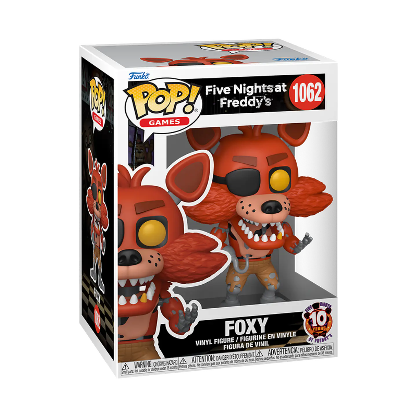 Funko Pop! Foxy (10th Anniversary) #1062 - Five Nights at Freddy's 1
