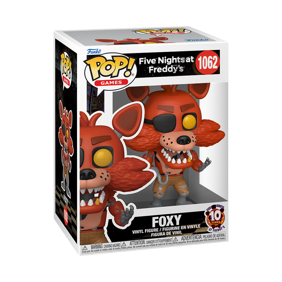 Funko Pop! Foxy (10th Anniversary) #1062 - Five Nights at Freddy's 1