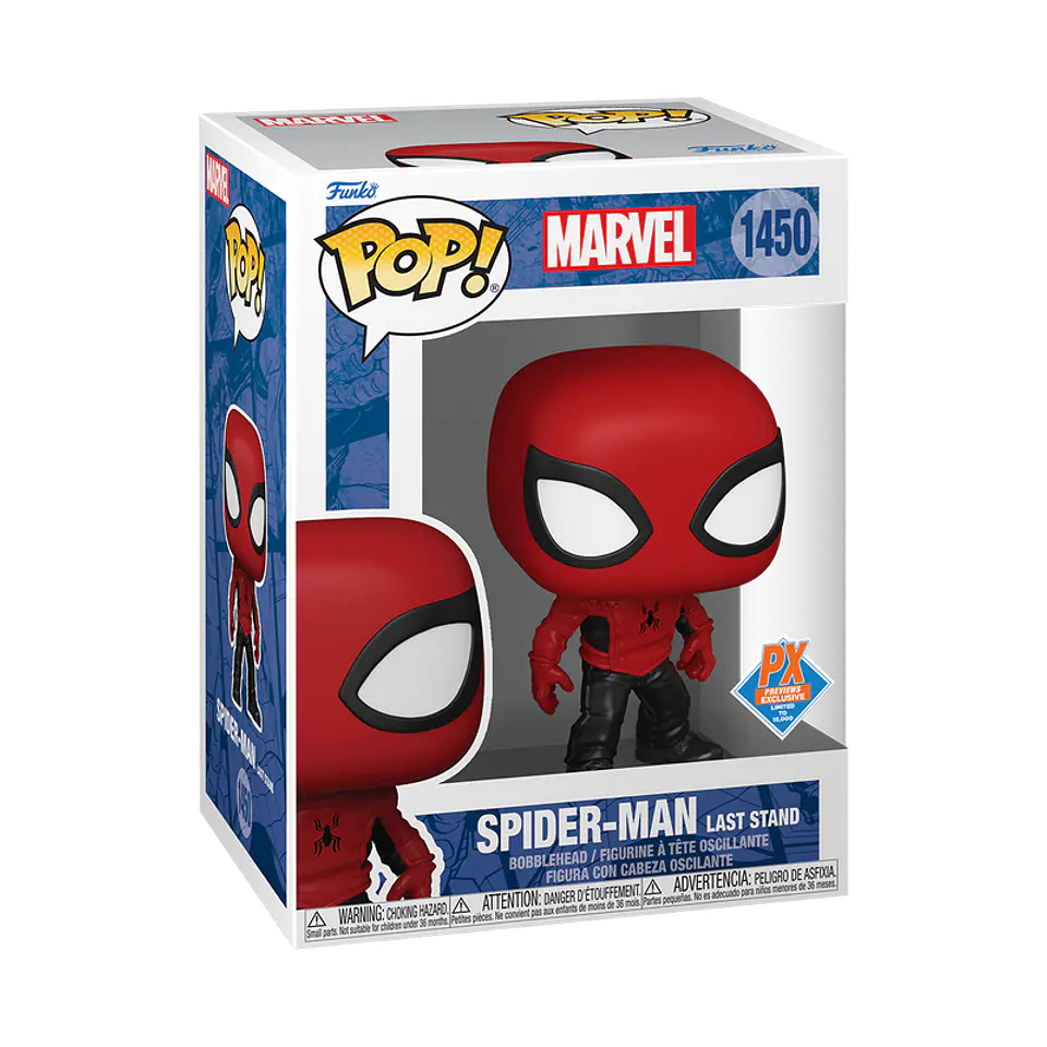 Funko Pop! Spider-man Last Stand #1450 PX Previews - Marvel: Spiderman 1