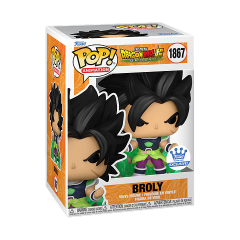 Funko Pop! Broly #1867 Funko Shop - Dragon Ball Super: Broly