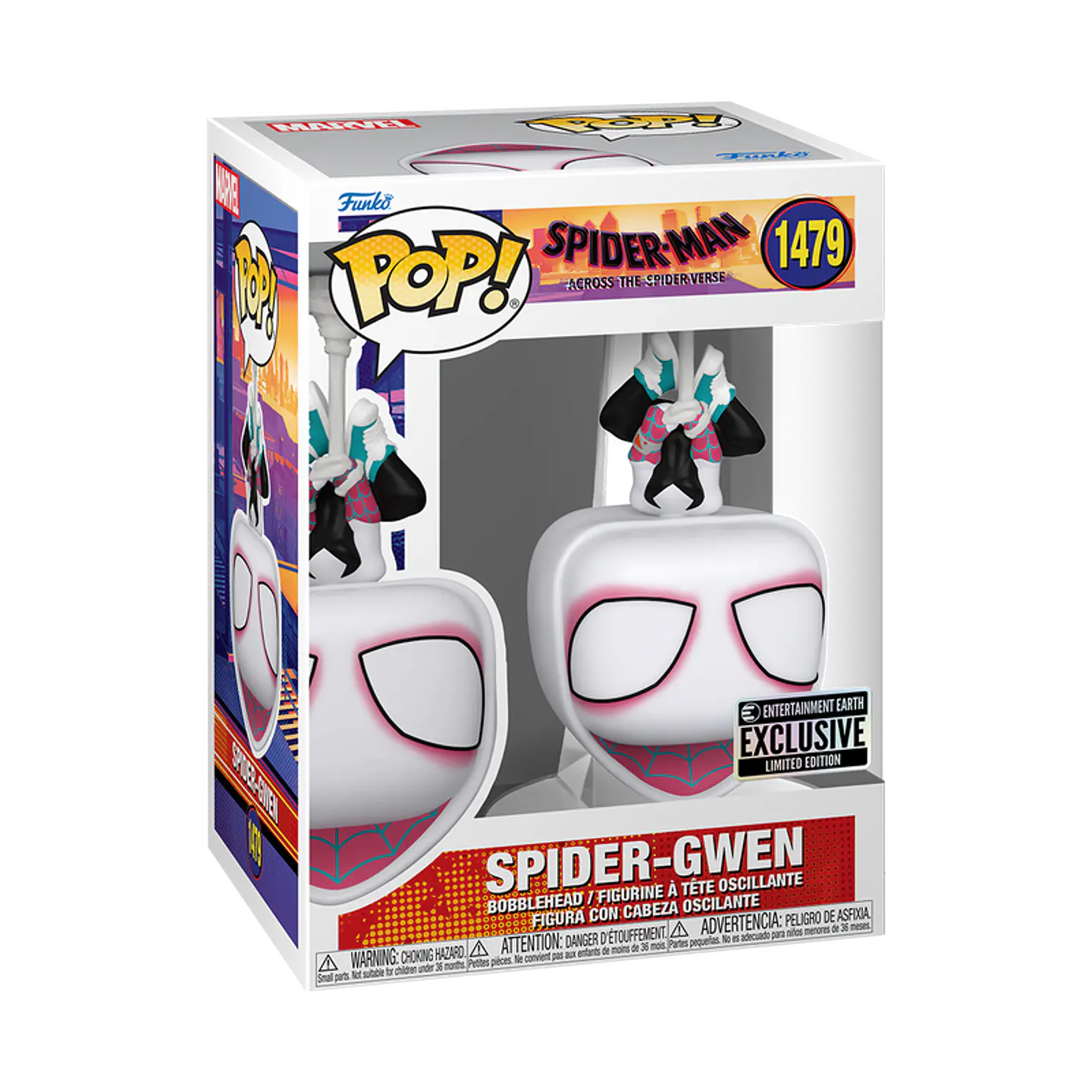 Funko Pop! Spider-Gwen #1479 Entertainment Earth - Spiderman: Across the Spider-Verse 1