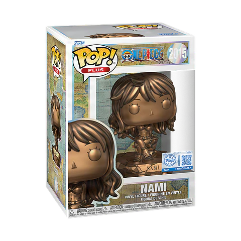 Funko Pop! Plus: Nami Statue (Bronze) #2015 Funko Shop - One Piece