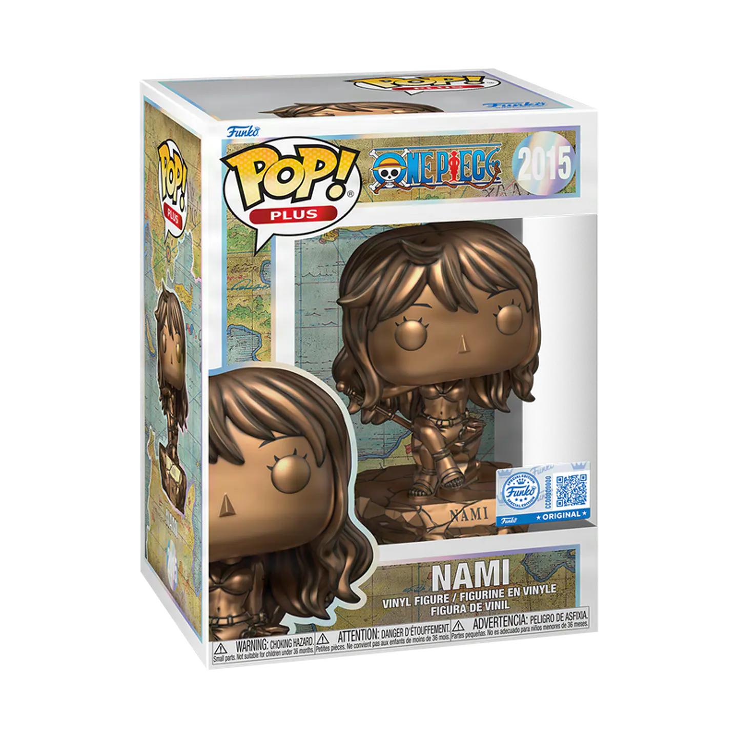 Funko Pop! Plus: Nami Statue (Bronze) #2015 Funko Shop - One Piece 1