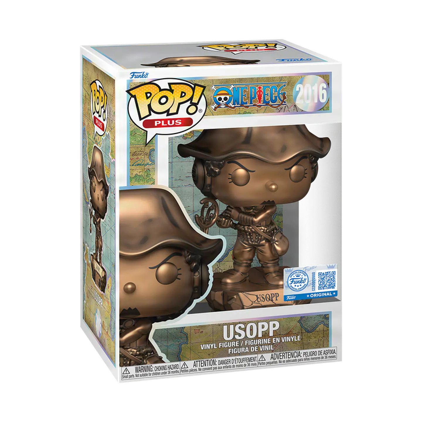 Funko Pop! Plus: Usopp Statue (Bronze) #2016 Funko Shop - One Piece 1