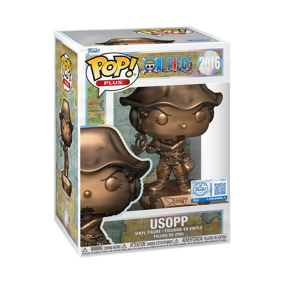 Funko Pop! Plus: Usopp Statue (Bronze) #2016 Funko Shop - One Piece 1