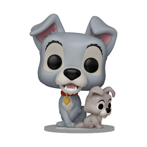 Funko Pop! Tramp with puppy #1554 - Disney: Lady and the Tramp