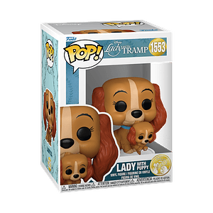 Funko Pop! Lady with puppy #1553 - Disney: Lady and the Tramp