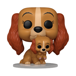 Funko Pop! Lady with puppy #1553 - Disney: Lady and the Tramp