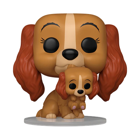 Funko Pop! Lady with puppy #1553 - Disney: Lady and the Tramp