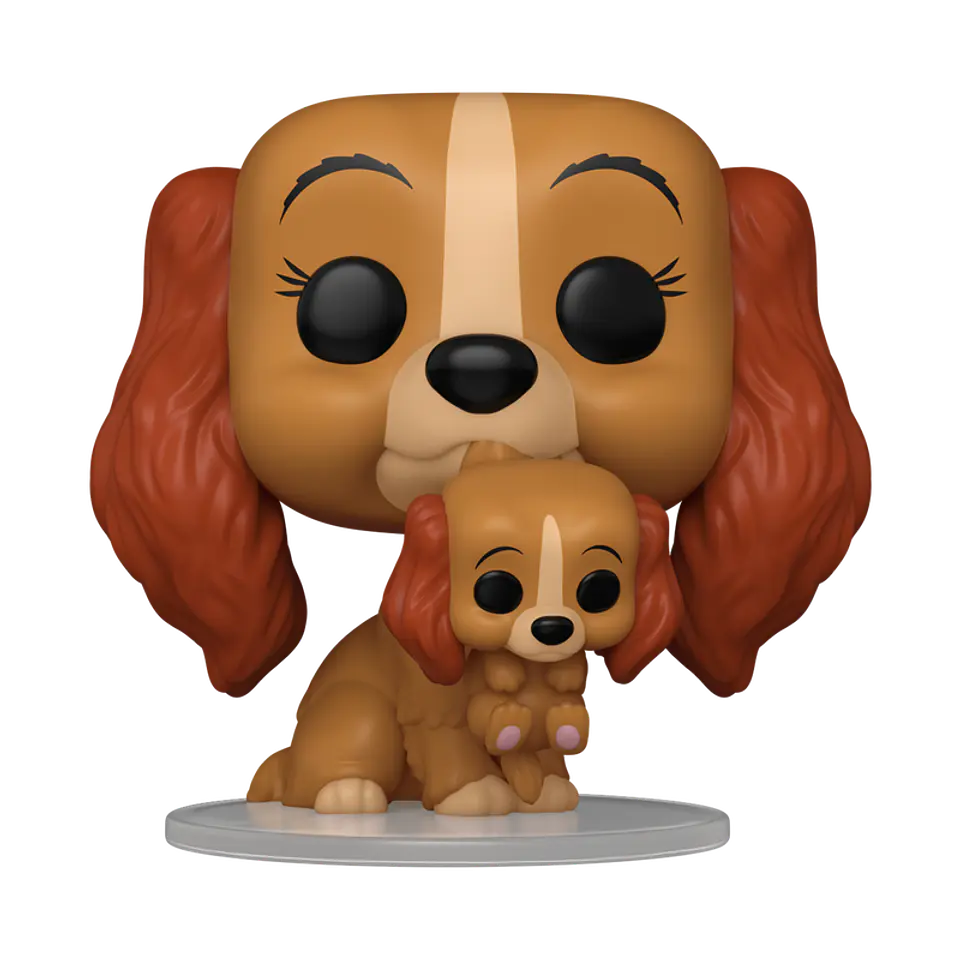 Funko Pop! Lady with puppy #1553 - Disney: Lady and the Tramp 2