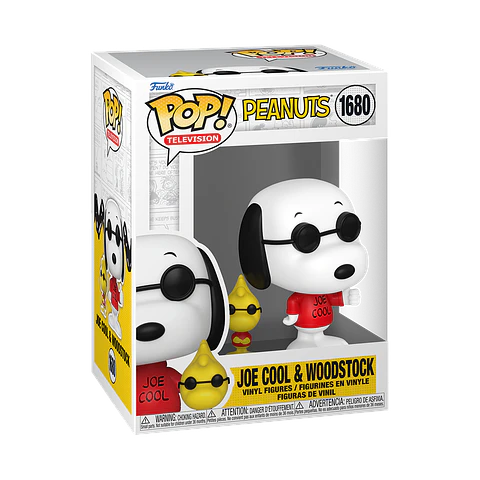 Funko Pop! Joe Cool & Woodstock #1030 - Peanuts