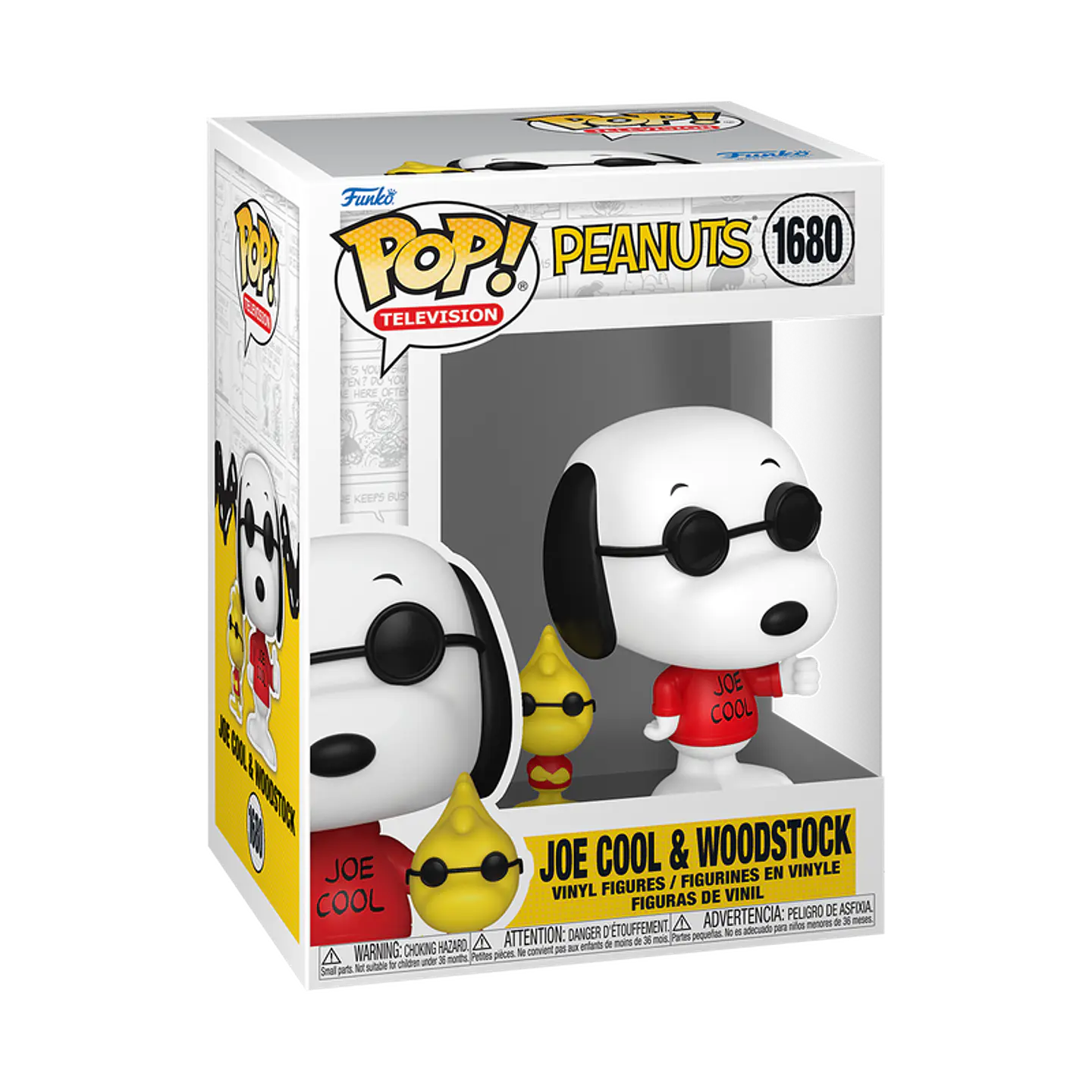 Funko Pop! Joe Cool & Woodstock #1030 - Peanuts 1