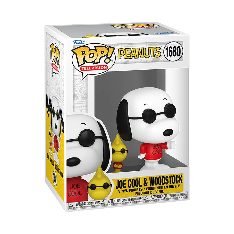 Funko Pop! Joe Cool & Woodstock #1030 - Peanuts 1