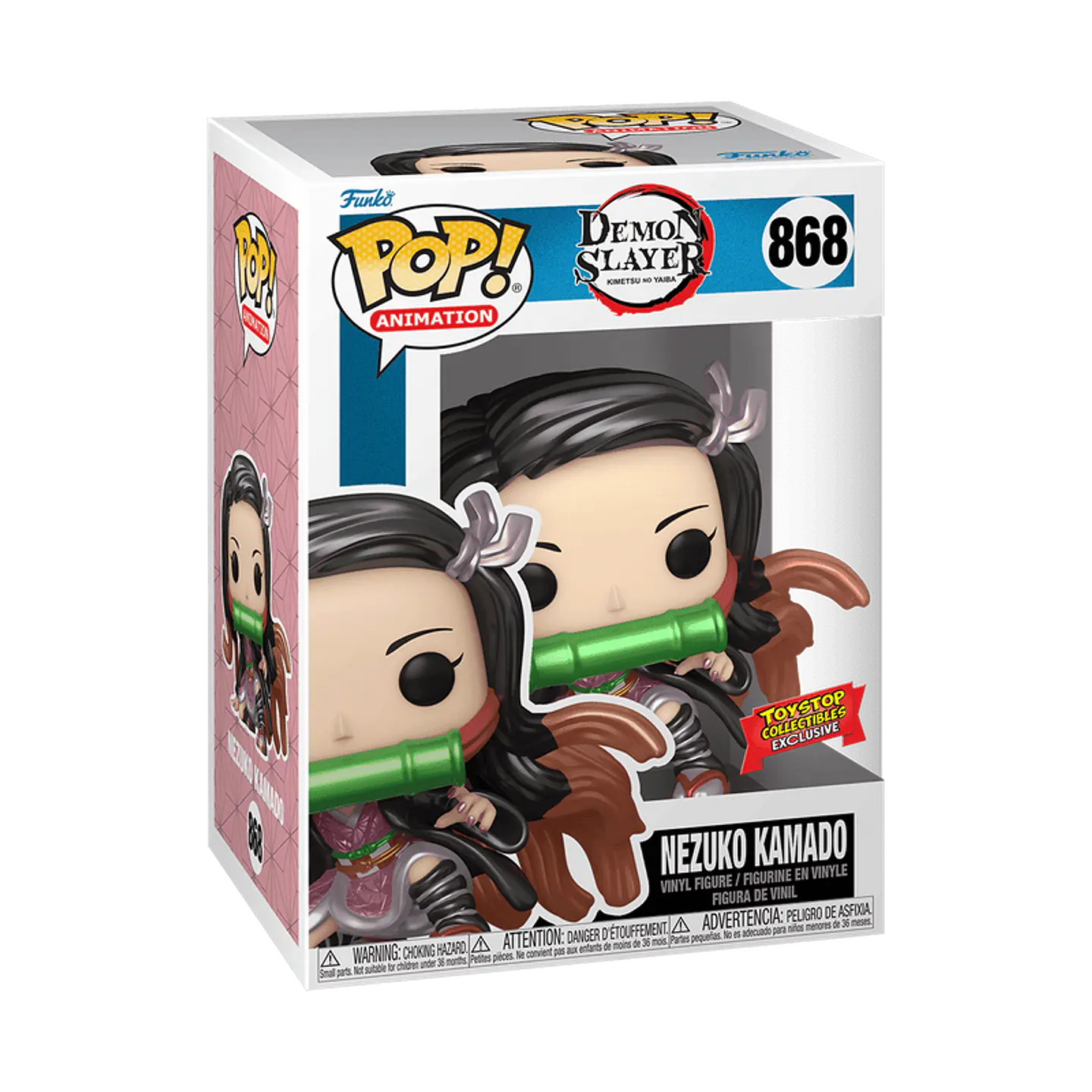 Funko Pop! Nezuko Kamado (metálico) #868 ToyStop Collectibles - Demon Slayer 1