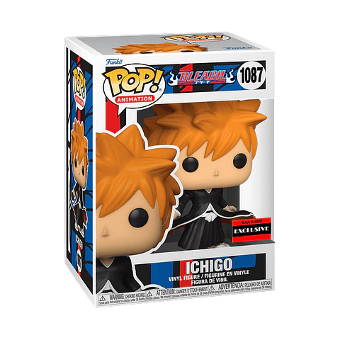 Funko Pop! Ichigo Kurosaki with sword #1087 AAA Anime - Bleach