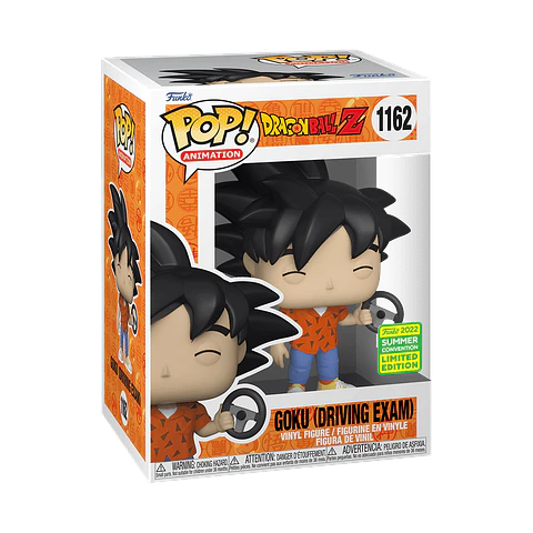Funko Pop! Goku (Driving Exam) #1162 SDCC - Dragon Ball Z