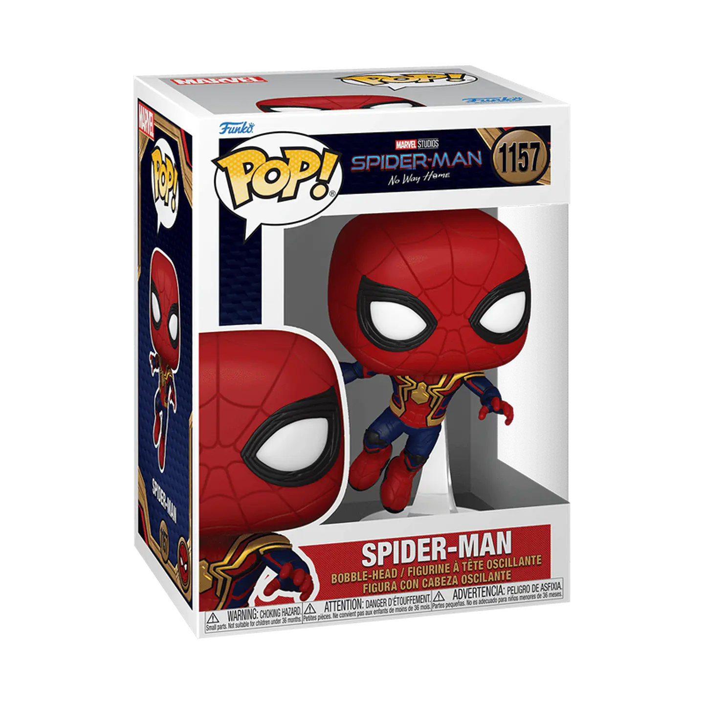 Funko Pop! Leaping Spiderman #1157 - Marvel: Spider-Man No Way Home 1