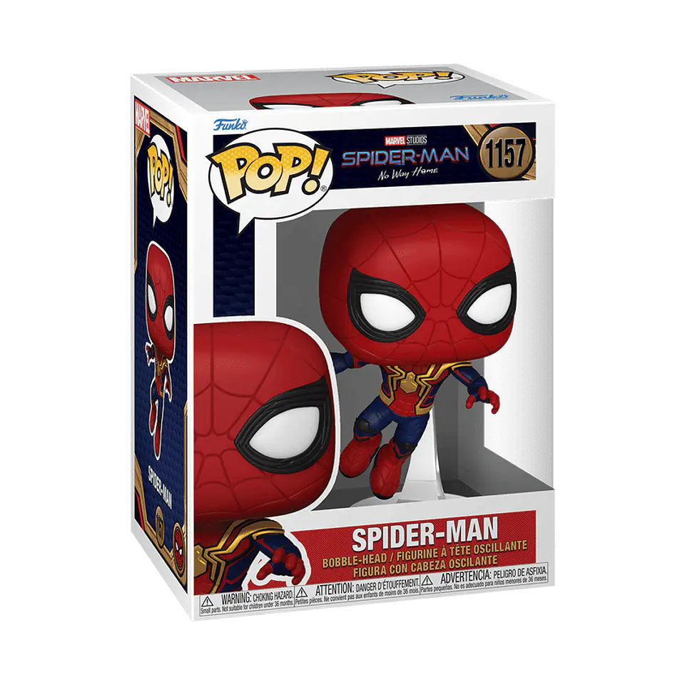 Funko Pop! Leaping Spiderman #1157 - Marvel: Spider-Man No Way Home 1