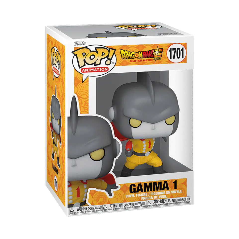 Funko Pop! Gamma 1 #1701 - Dragon Ball Super: Super Hero 1
