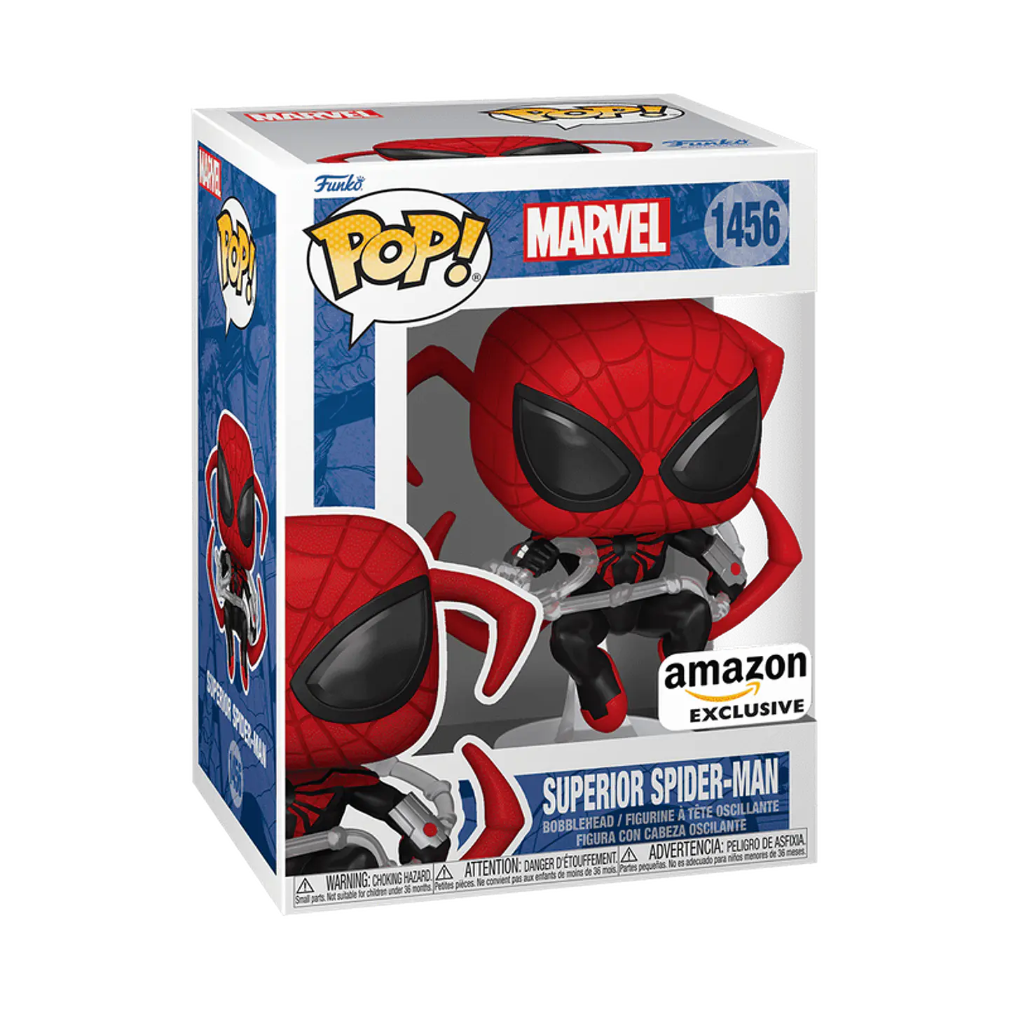 Funko Pop! Superior Spider-Man #1456 Amazon - Marvel: Spiderman 1