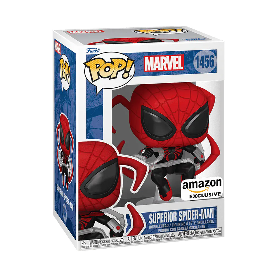 Funko Pop! Superior Spider-Man #1456 Amazon - Marvel: Spiderman 1