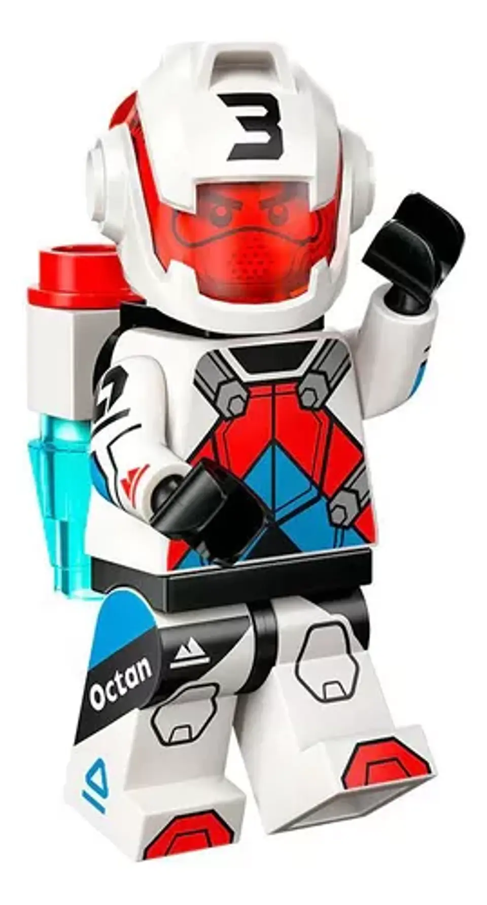 Lego Minifigura: El Corredor supersónico - Serie 27 1