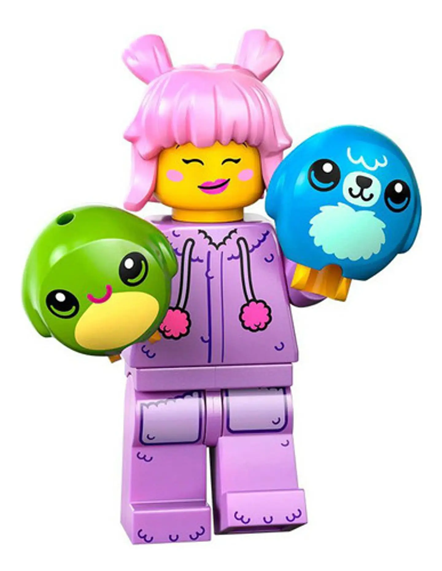 Lego Minifigura: Coleccionista de Peluches - Serie 27 1
