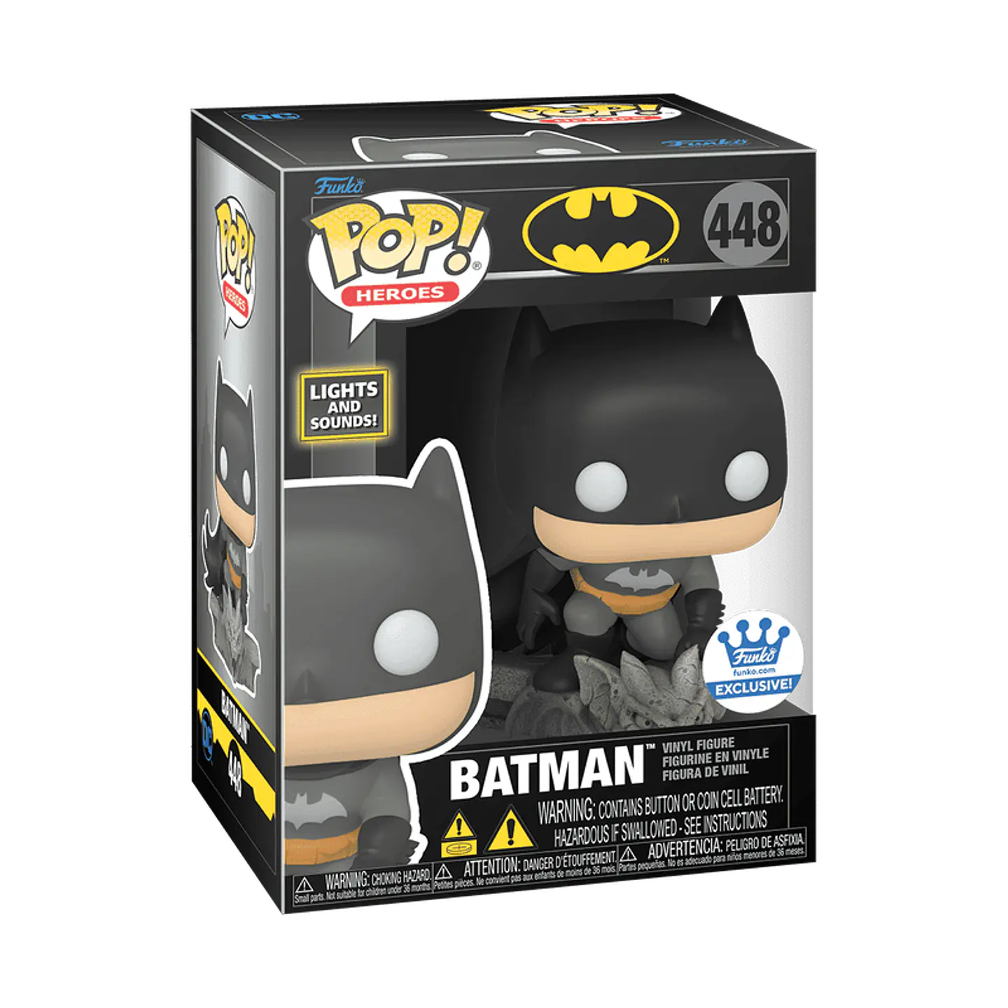 Funko Pop! Batman (Lights and Sound) #448 - DC Super Heroes 1