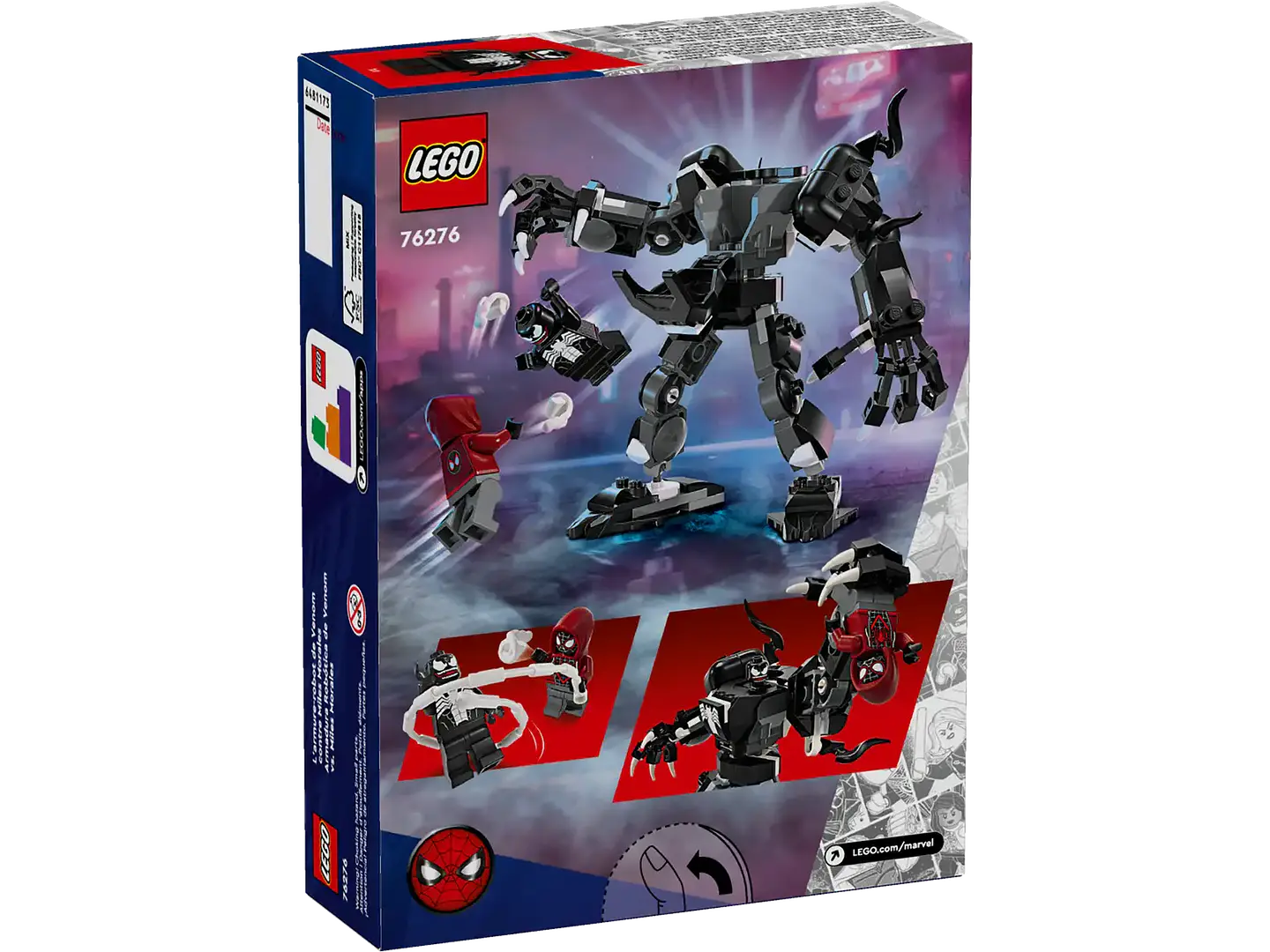 LEGO 76276: Armadura Robótica de Venom vs. Miles Morales 5