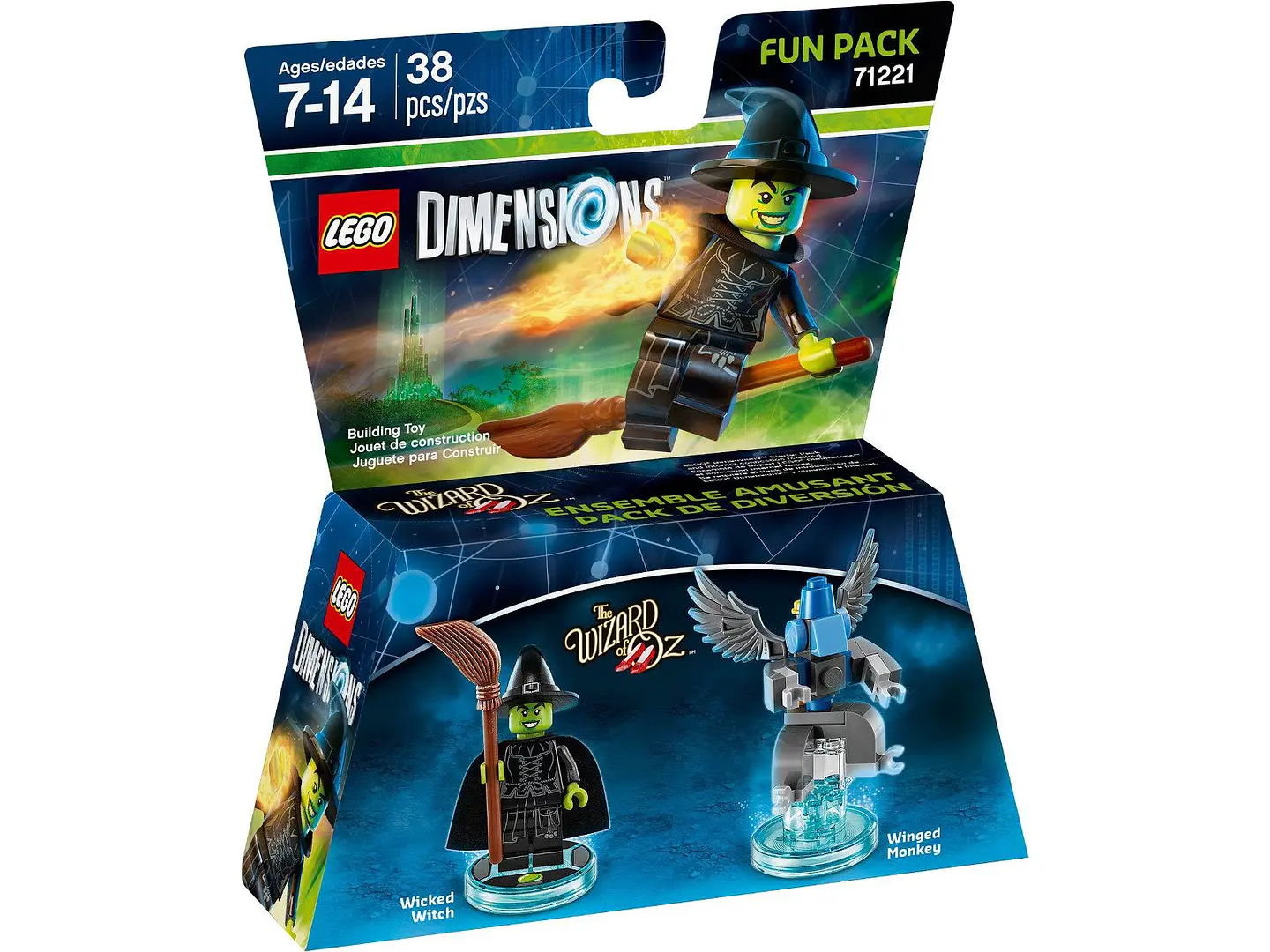 LEGO 71221: EL mago de Oz - Wicked Witch Fun pack 1