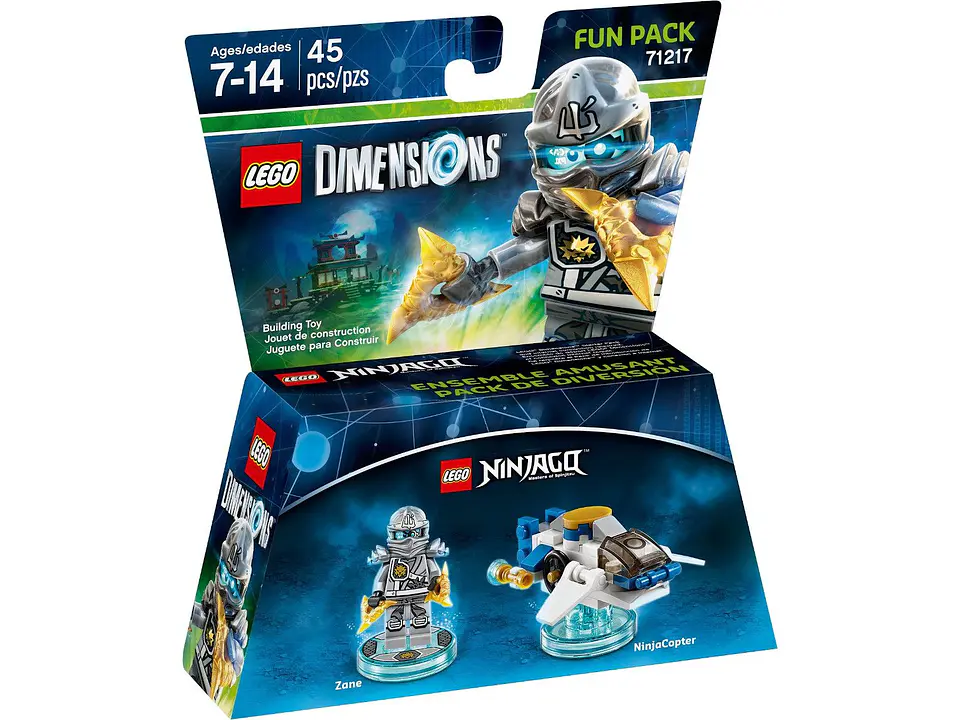 LEGO 71217: Lego ninjago - Zane Fun pack 1