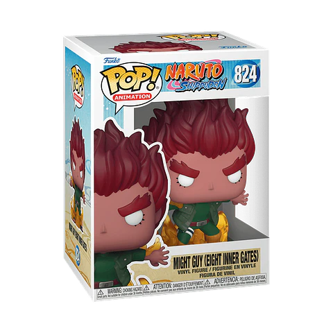 Funko Pop! Might Guy (Eight Inner Gates) #824 - Naruto Shippuden