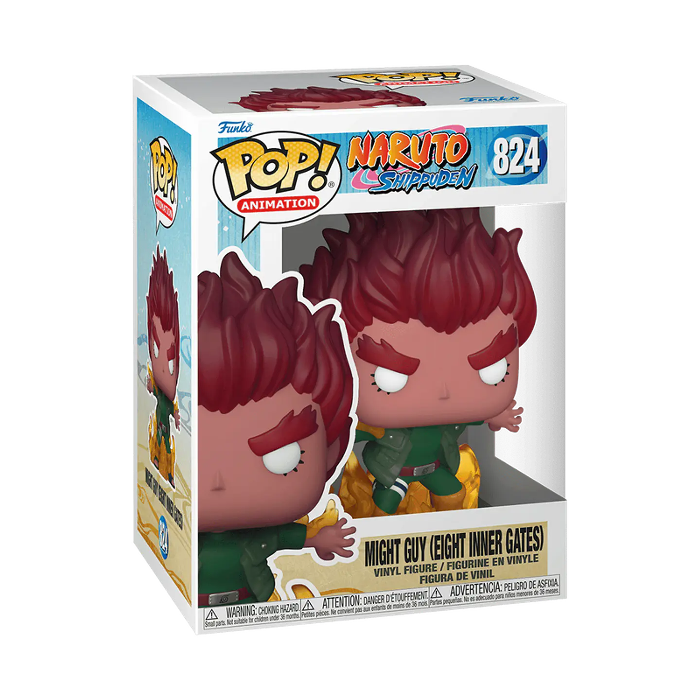 Funko Pop! Might Guy (Eight Inner Gates) #824 - Naruto Shippuden 1
