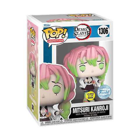 Funko Pop! Mitsuri Kanroji (Glow in the dark) #1306 Special Edition - Demon Slayer