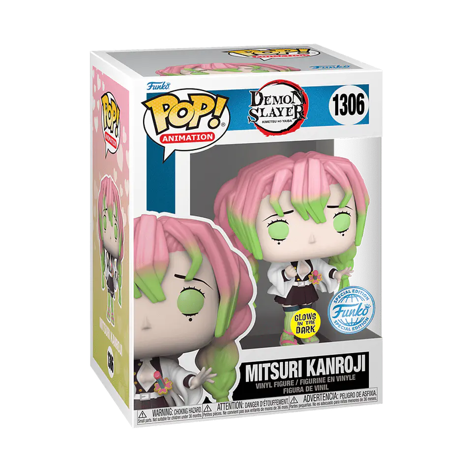 Funko Pop! Mitsuri Kanroji (Glow in the dark) #1306 Special Edition - Demon Slayer 1