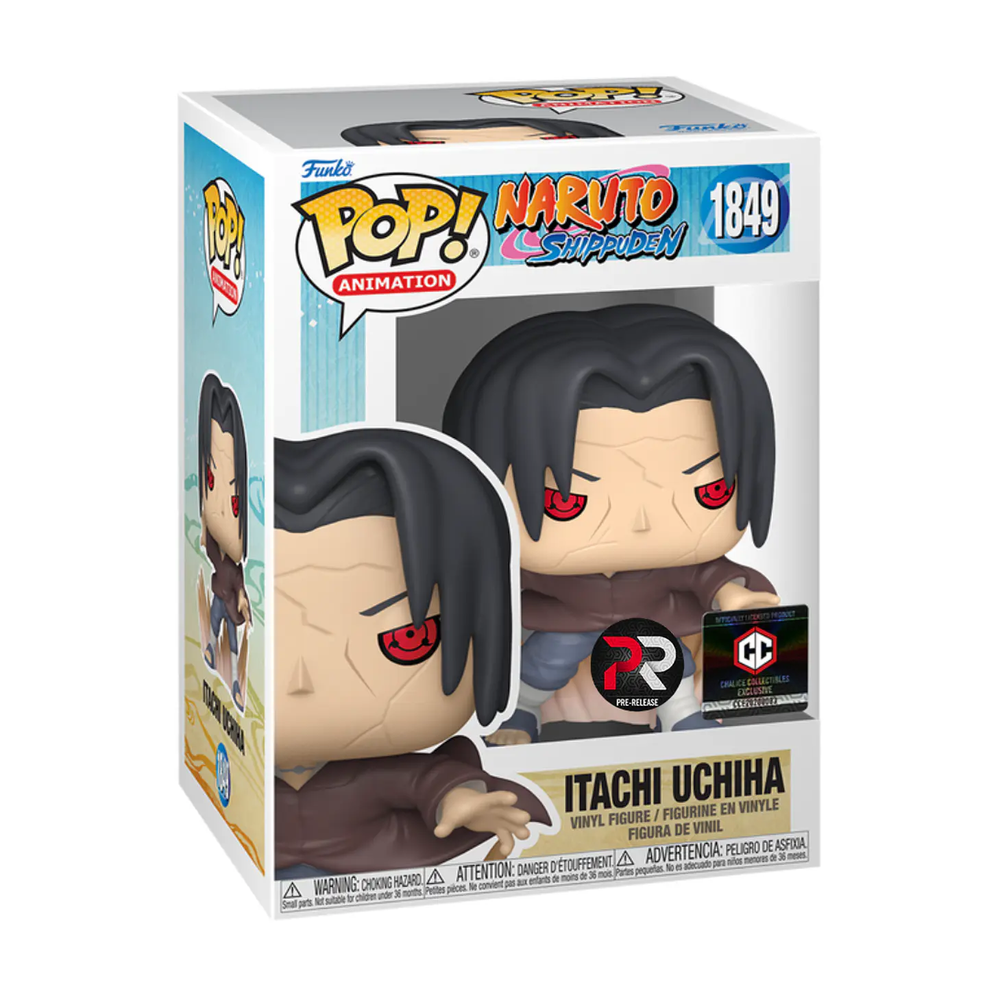 Funko Pop! Itachi Uchiha (Edo Itachi) #1849 Chalice Collectibles (PR) - Naruto Shippuden 1
