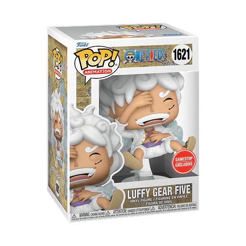 Funko Pop! Luffy Gear Five (Laughing) #1621 GameStop- One Piece
