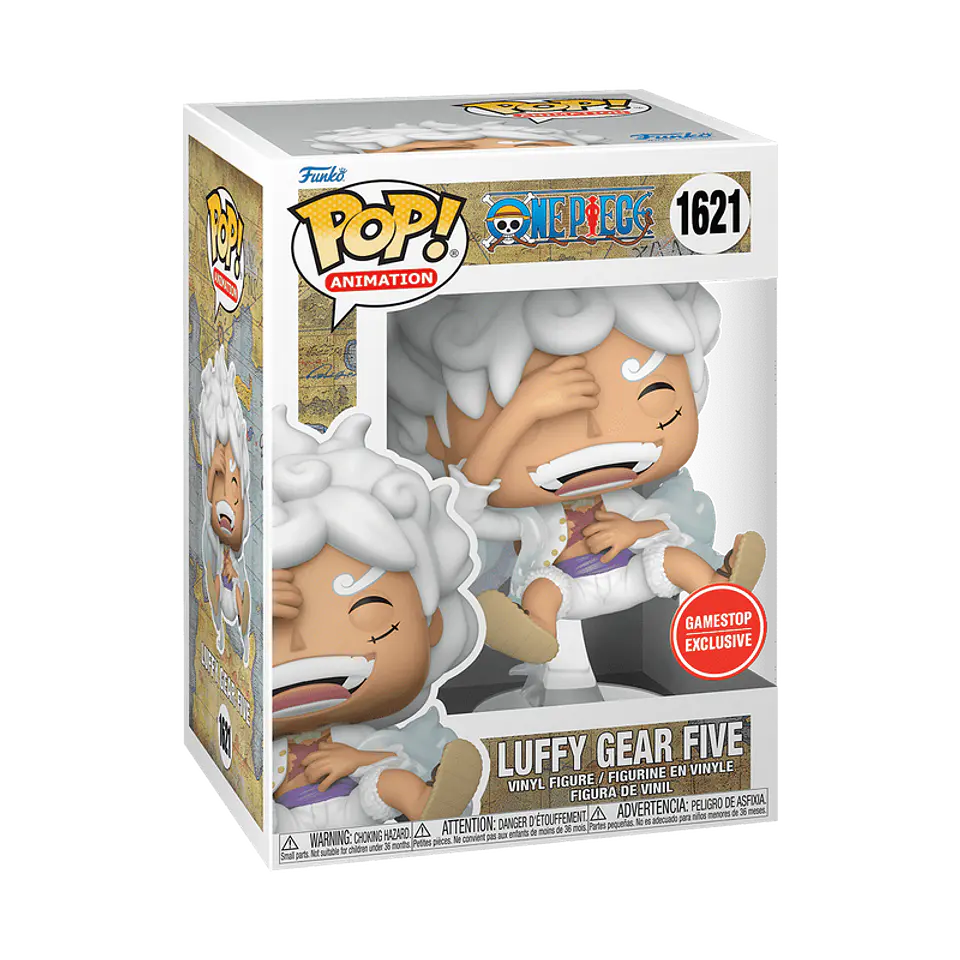 Funko Pop! Luffy Gear Five (Laughing) #1621 GameStop- One Piece 1