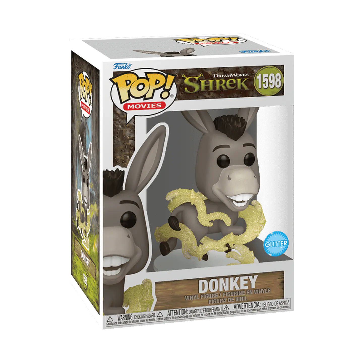 Funko Pop! Donkey (Glitter) #1598 - Shrek 1