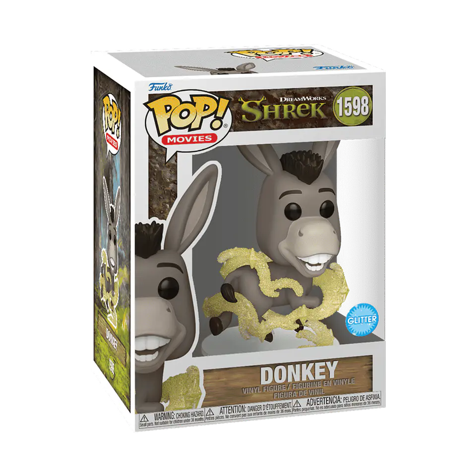Funko Pop! Donkey (Glitter) #1598 - Shrek 1