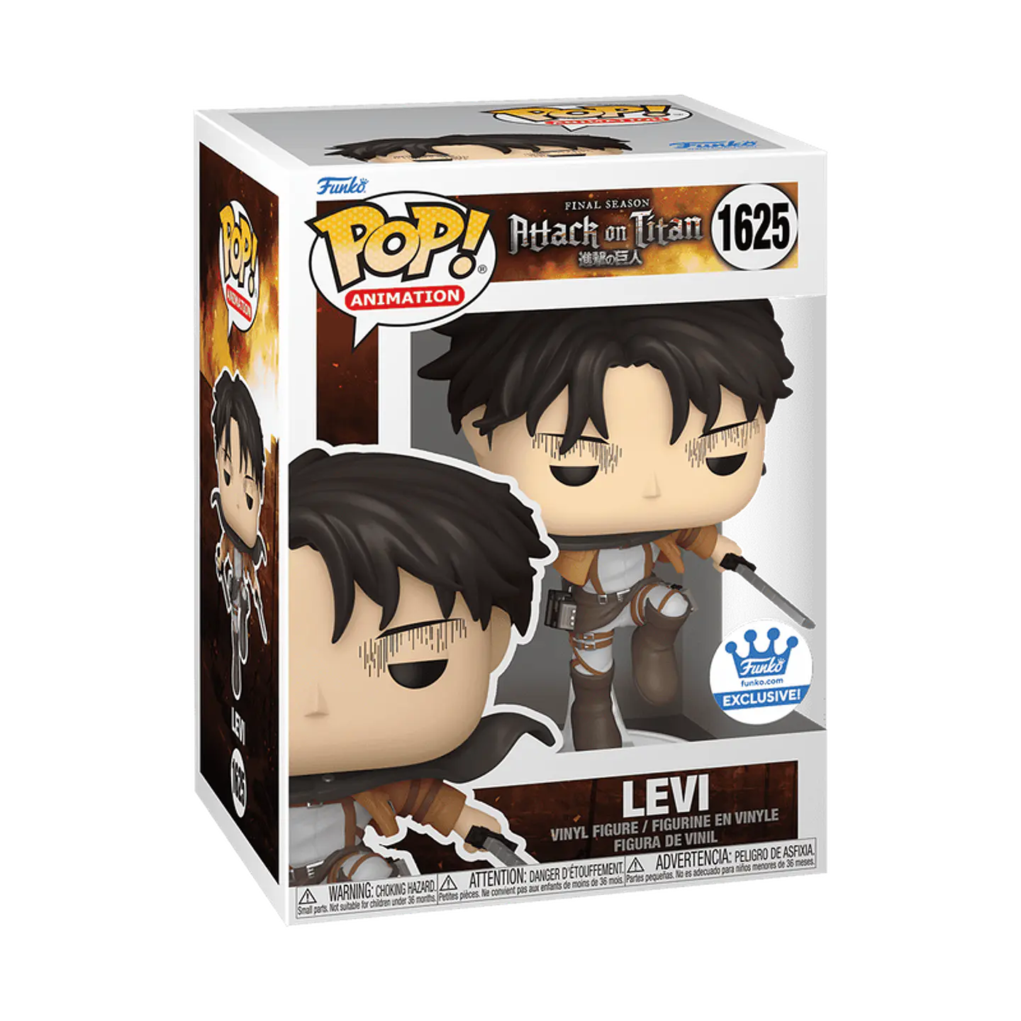Funko Pop! Levi With Swords #1625 Funko Shop - Attack On Titan 1