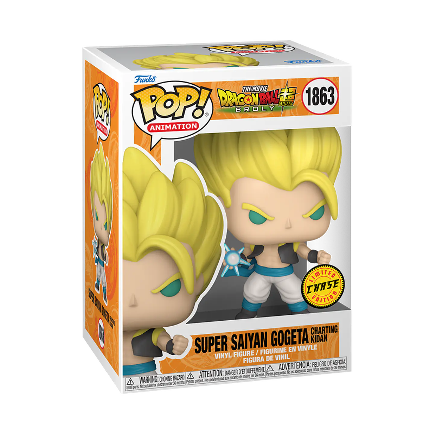 Funko Pop! Gogeta #1863 - Dragon Ball Super: Broly 3