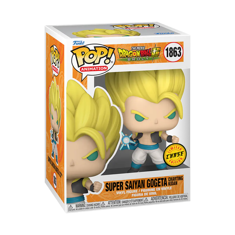 Funko Pop! Gogeta #1863 - Dragon Ball Super: Broly 3