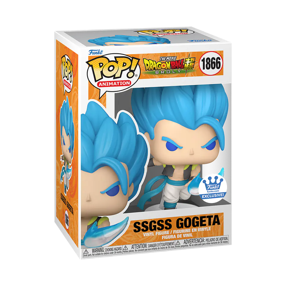Funko Pop! SSGSS Gogeta #1866 Funko Shop - Dragon Ball Super: Broly 1