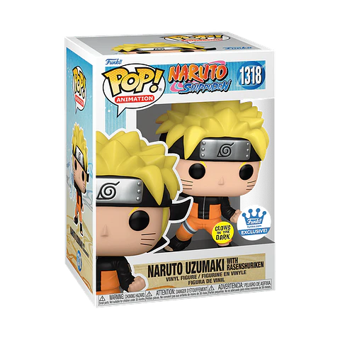Funko Pop! Naruto Uzumaki with Rasenshuriken (Glows in the dark) #1318 Funko Shop - Naruto Shippuden