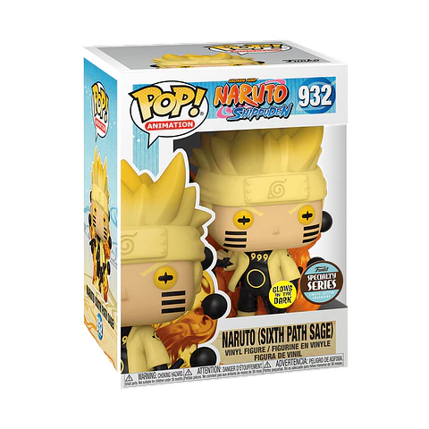 Funko Pop! Naruto (Sixth Path) (Glow in the dark) #932 Specialty Series - Naruto Shippuden