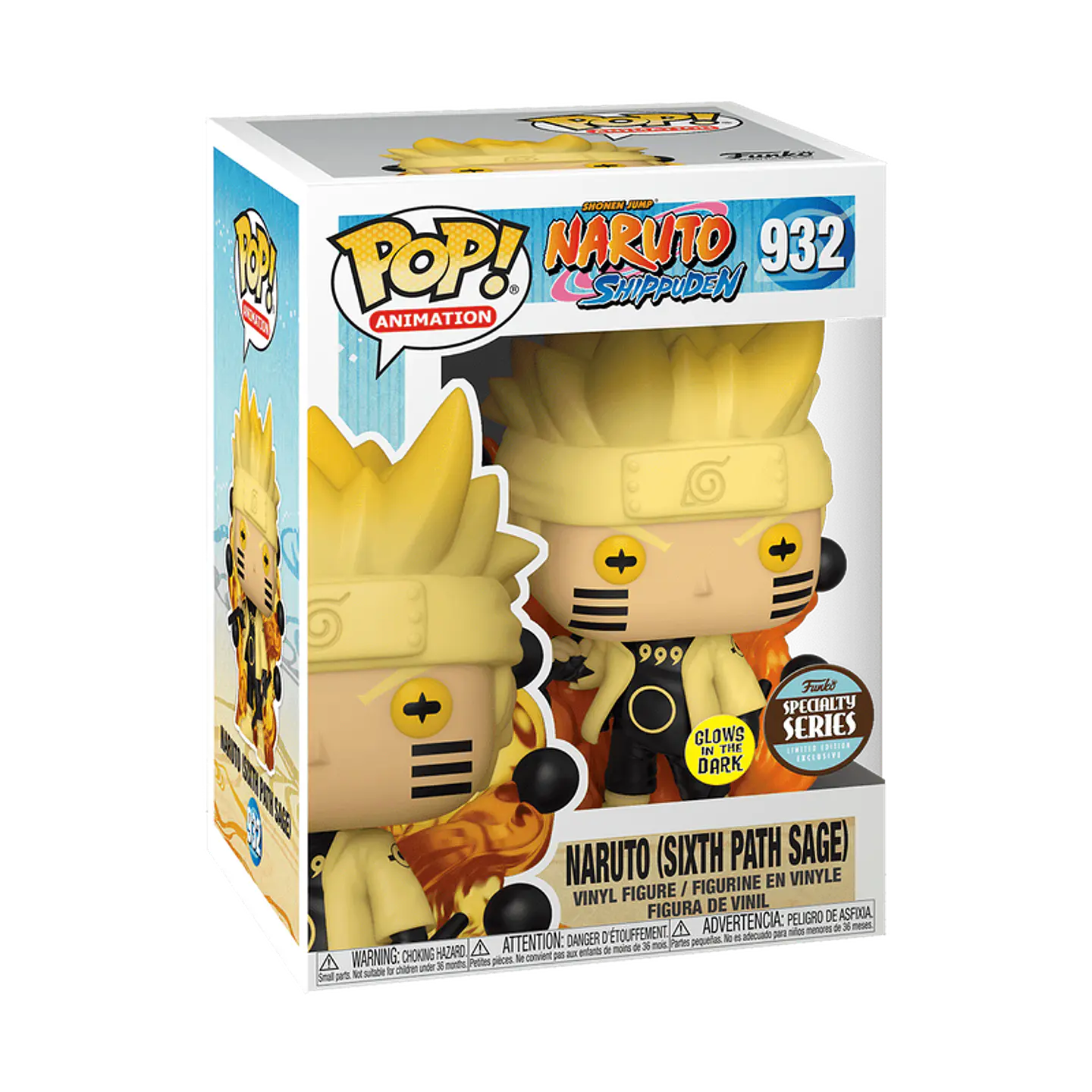 Funko Pop! Naruto (Sixth Path) (Glow in the dark) #932 Specialty Series - Naruto Shippuden 1