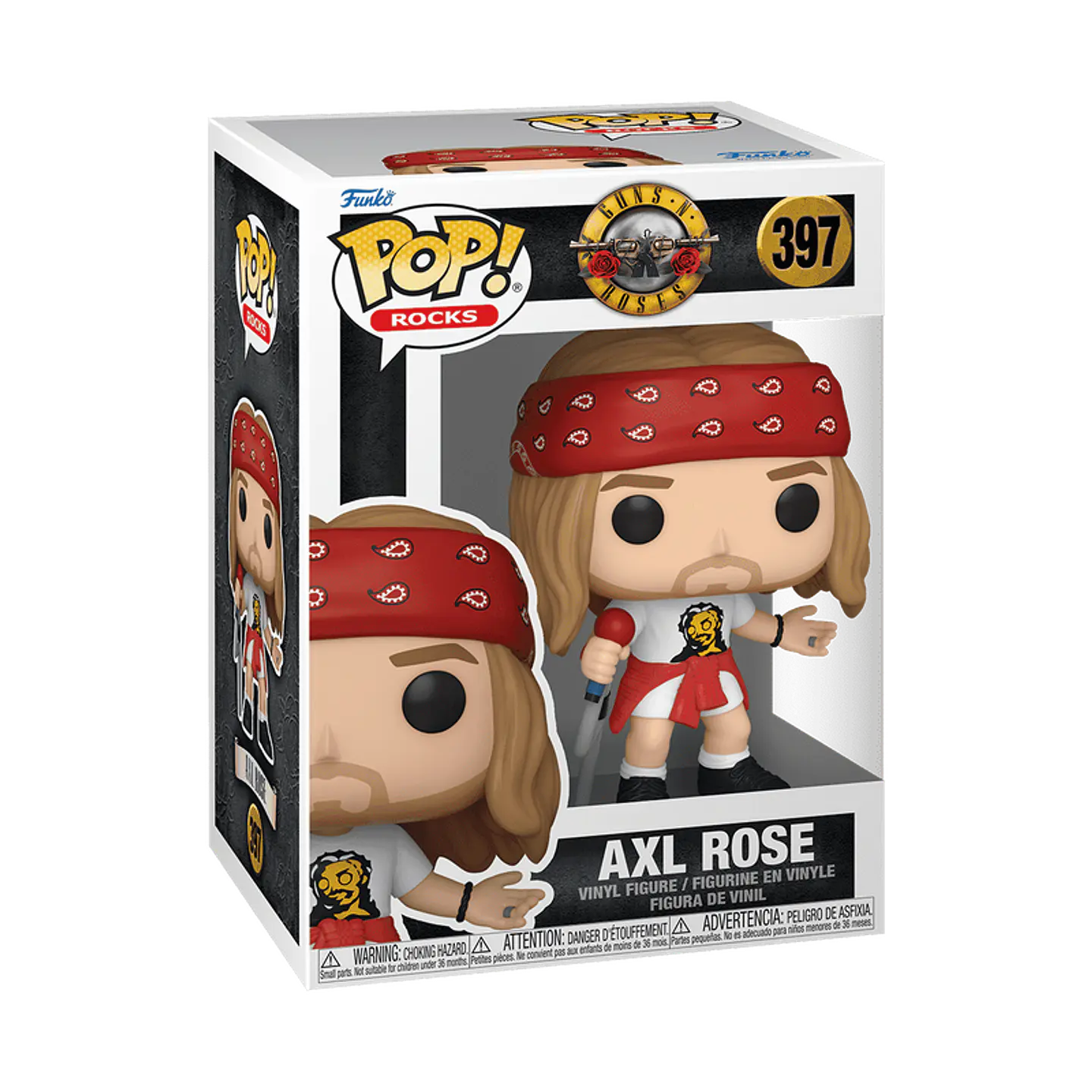 Funko Pop! Axl Rose with Bandana #397 - Guns N Roses 1
