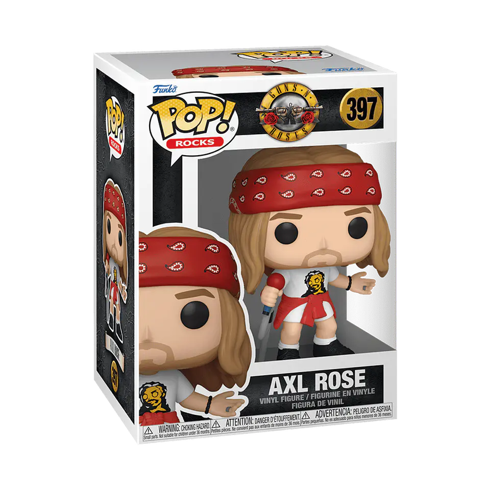 Funko Pop! Axl Rose with Bandana #397 - Guns N Roses 1