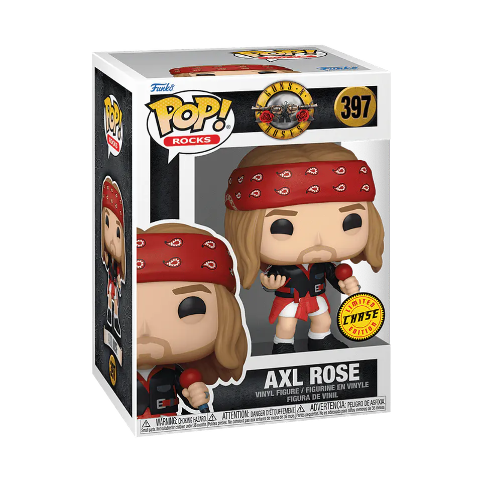 Funko Pop! Axl Rose with Bandana #397 - Guns N Roses 3